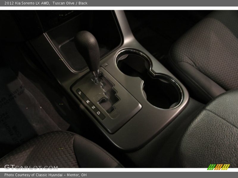 Tuscan Olive / Black 2012 Kia Sorento LX AWD