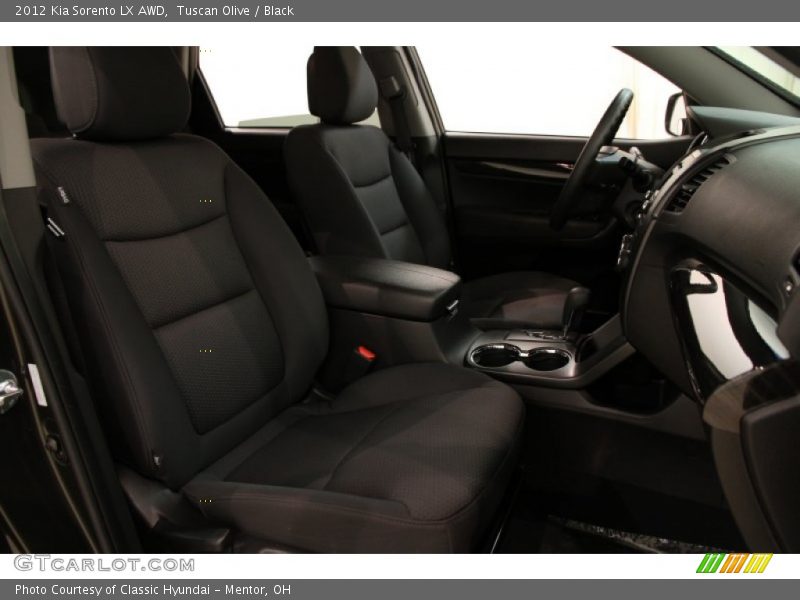 Tuscan Olive / Black 2012 Kia Sorento LX AWD