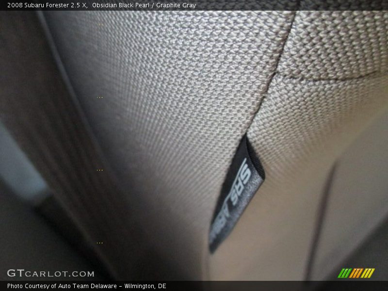 Obsidian Black Pearl / Graphite Gray 2008 Subaru Forester 2.5 X