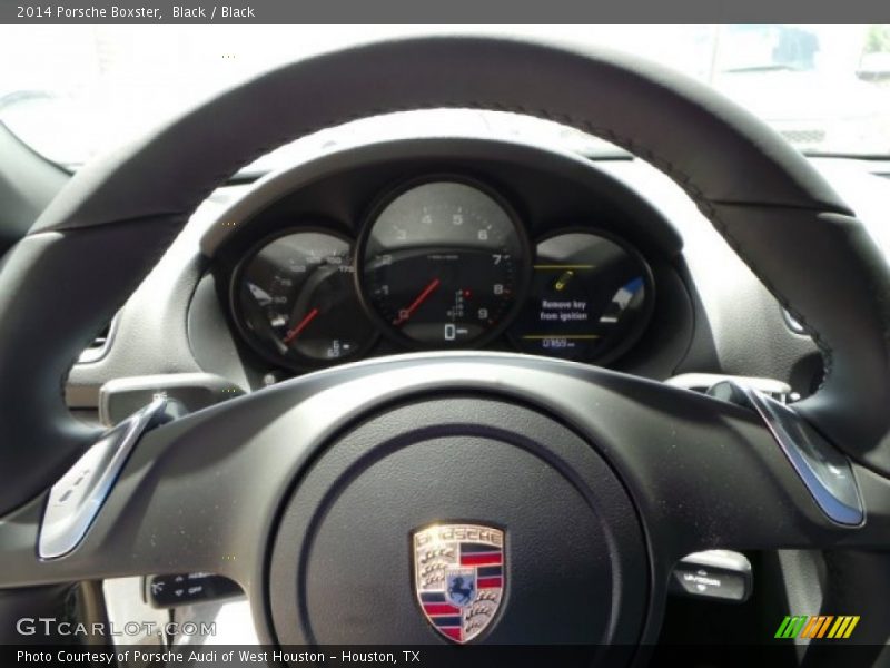 Black / Black 2014 Porsche Boxster