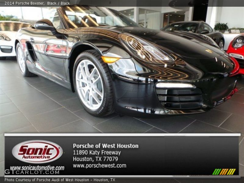 Black / Black 2014 Porsche Boxster