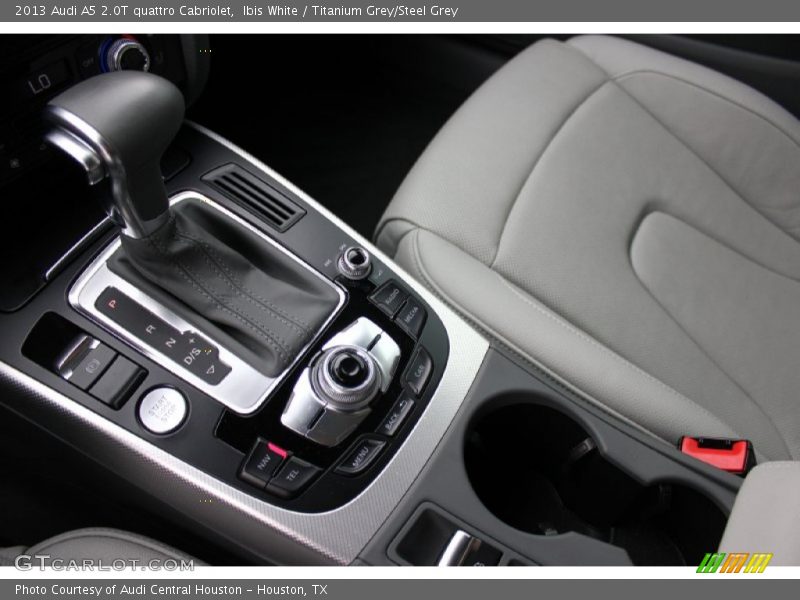 Ibis White / Titanium Grey/Steel Grey 2013 Audi A5 2.0T quattro Cabriolet