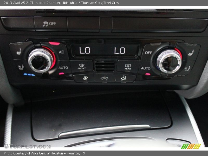 Ibis White / Titanium Grey/Steel Grey 2013 Audi A5 2.0T quattro Cabriolet