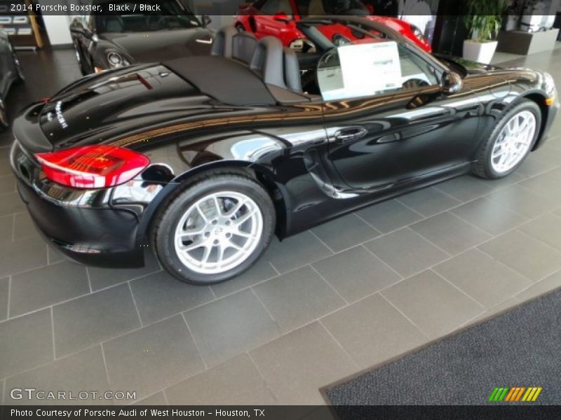 Black / Black 2014 Porsche Boxster