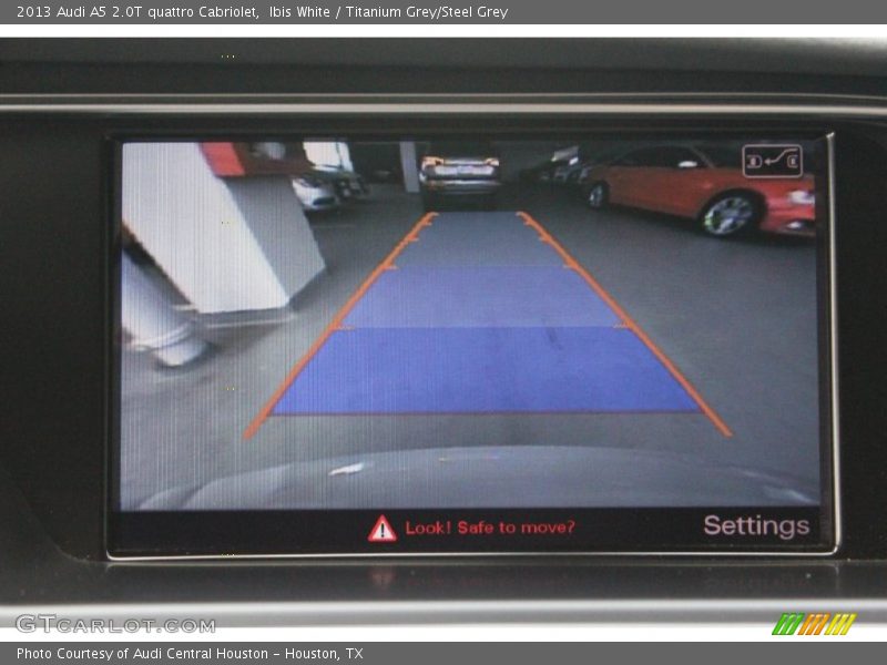 Ibis White / Titanium Grey/Steel Grey 2013 Audi A5 2.0T quattro Cabriolet