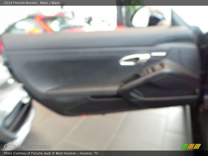 Black / Black 2014 Porsche Boxster