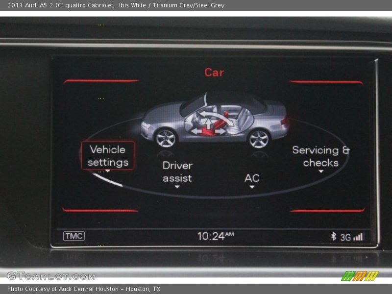 Ibis White / Titanium Grey/Steel Grey 2013 Audi A5 2.0T quattro Cabriolet