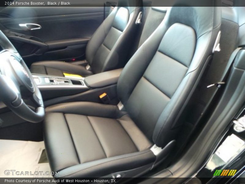 Black / Black 2014 Porsche Boxster