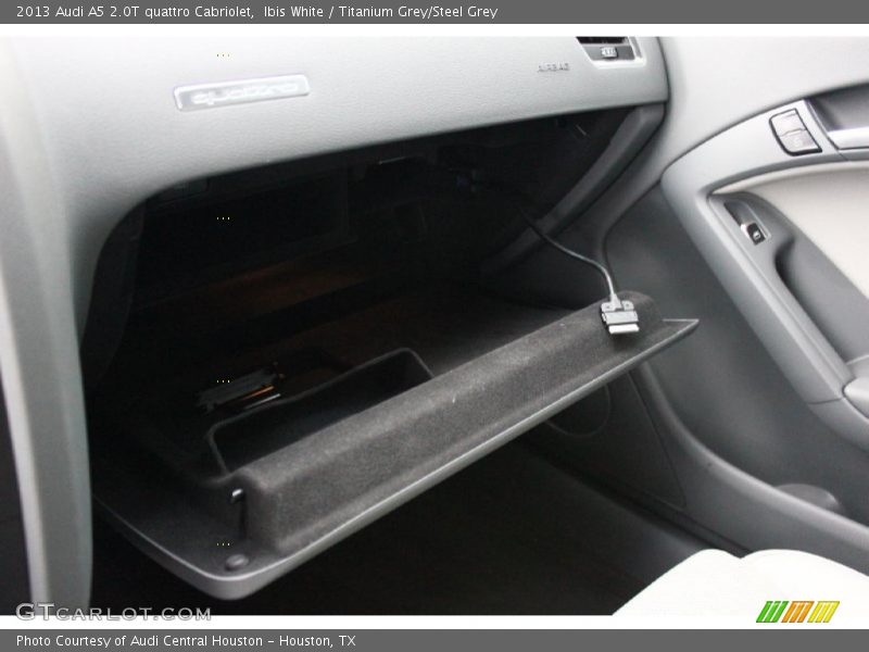 Ibis White / Titanium Grey/Steel Grey 2013 Audi A5 2.0T quattro Cabriolet