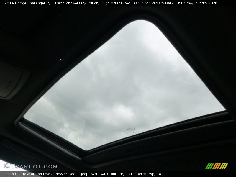 High Octane Red Pearl / Anniversary Dark Slate Gray/Foundry Black 2014 Dodge Challenger R/T 100th Anniversary Edition