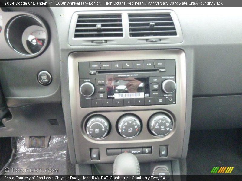 High Octane Red Pearl / Anniversary Dark Slate Gray/Foundry Black 2014 Dodge Challenger R/T 100th Anniversary Edition