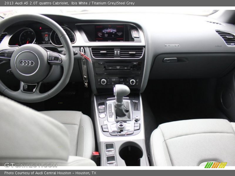 Dashboard of 2013 A5 2.0T quattro Cabriolet