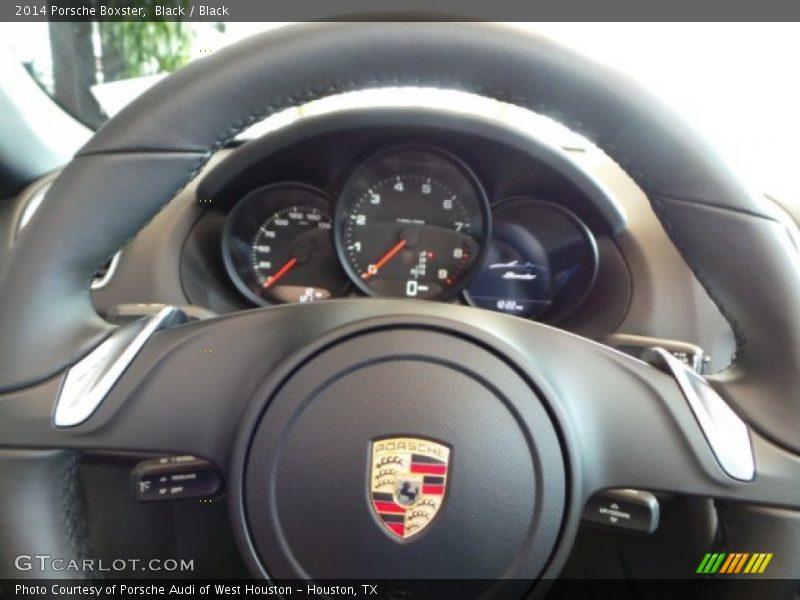 Black / Black 2014 Porsche Boxster