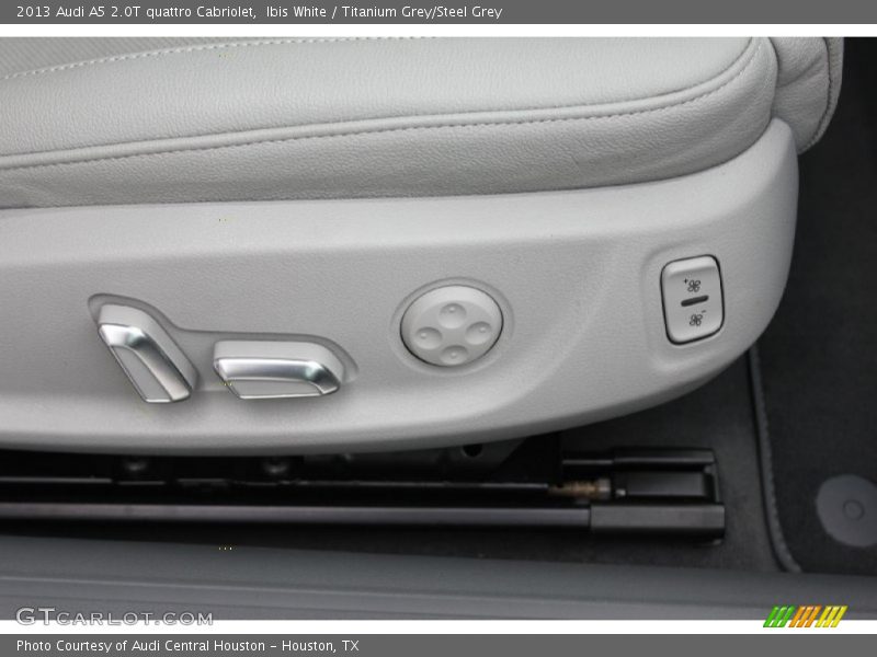 Ibis White / Titanium Grey/Steel Grey 2013 Audi A5 2.0T quattro Cabriolet