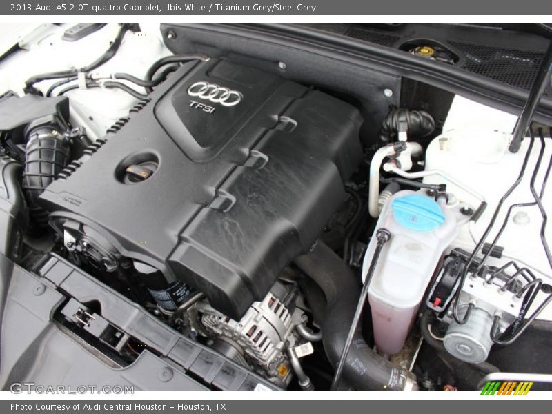  2013 A5 2.0T quattro Cabriolet Engine - 2.0 Liter FSI Turbocharged DOHC 16-Valve VVT 4 Cylinder