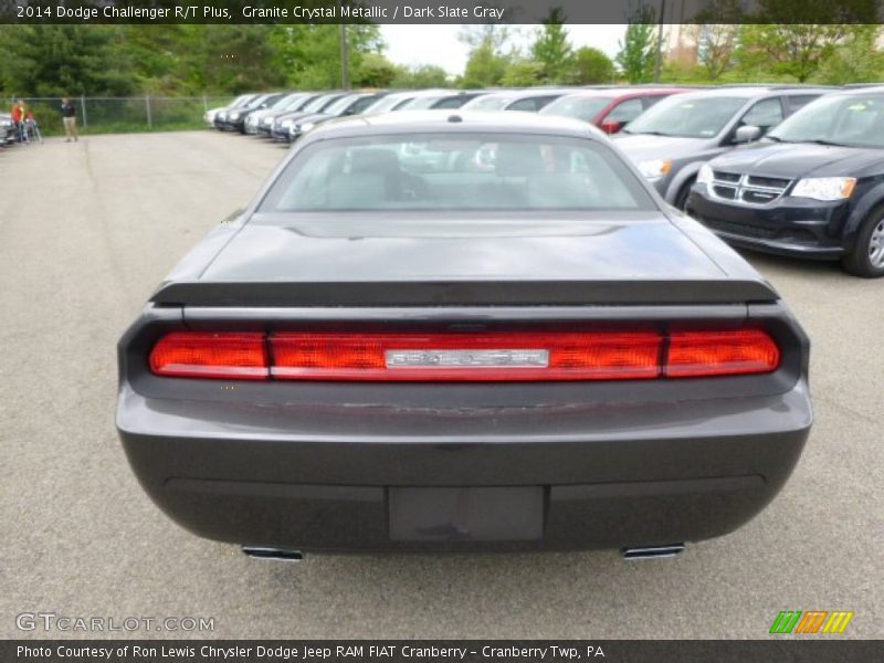Granite Crystal Metallic / Dark Slate Gray 2014 Dodge Challenger R/T Plus