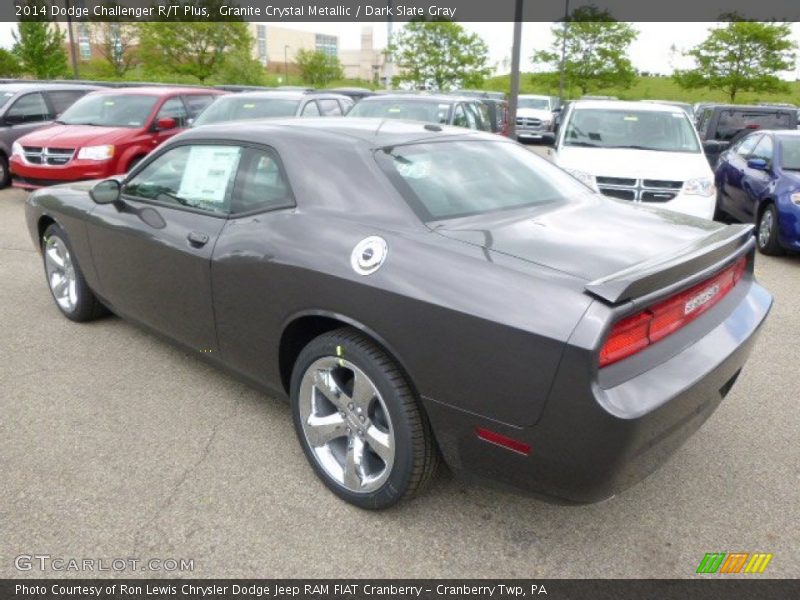 Granite Crystal Metallic / Dark Slate Gray 2014 Dodge Challenger R/T Plus