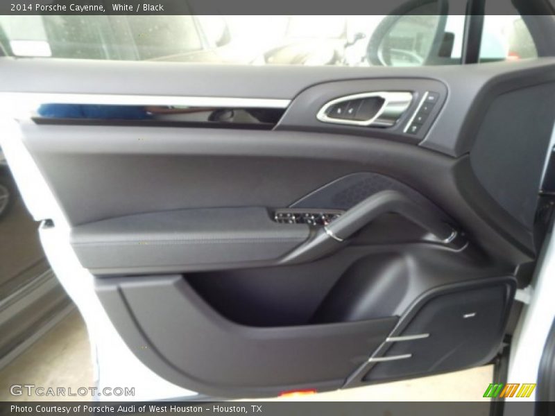White / Black 2014 Porsche Cayenne
