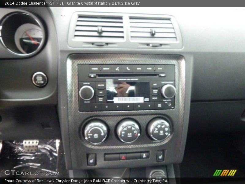 Granite Crystal Metallic / Dark Slate Gray 2014 Dodge Challenger R/T Plus