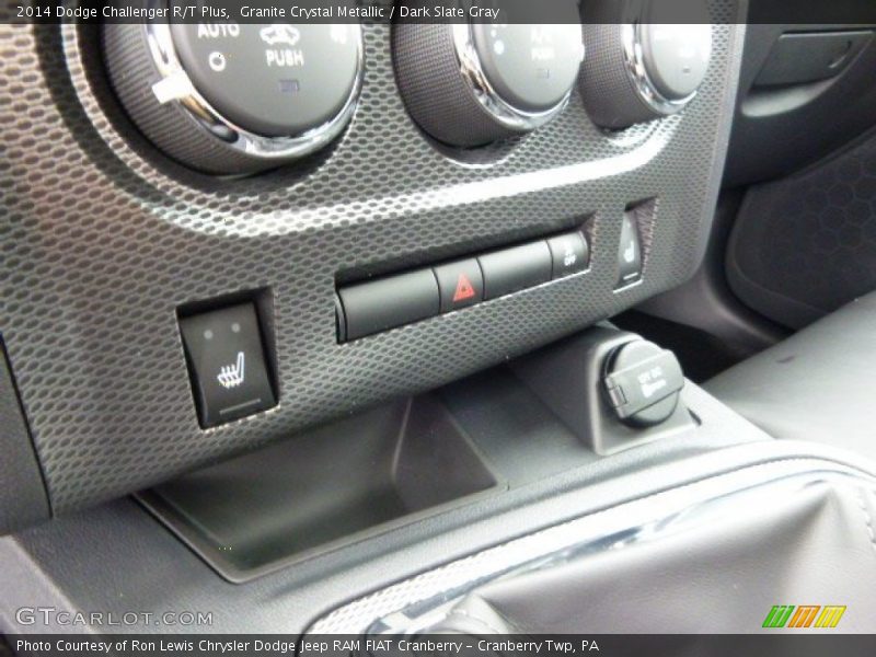 Granite Crystal Metallic / Dark Slate Gray 2014 Dodge Challenger R/T Plus