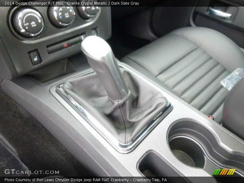 Granite Crystal Metallic / Dark Slate Gray 2014 Dodge Challenger R/T Plus
