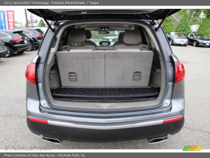 Polished Metal Metallic / Taupe 2011 Acura MDX Technology