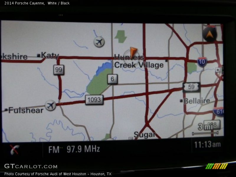 White / Black 2014 Porsche Cayenne