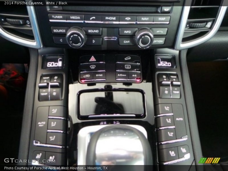 White / Black 2014 Porsche Cayenne