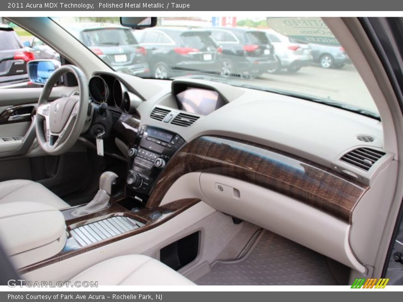 Polished Metal Metallic / Taupe 2011 Acura MDX Technology