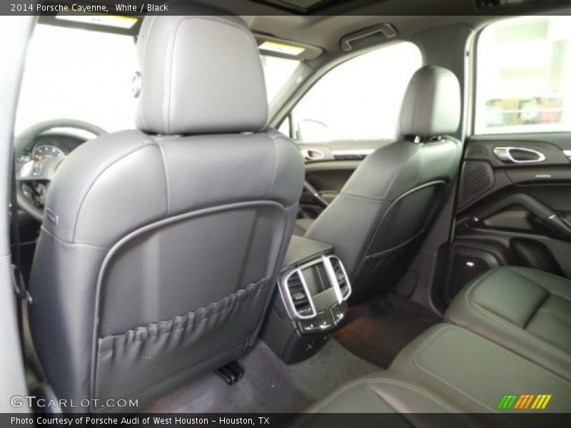 White / Black 2014 Porsche Cayenne