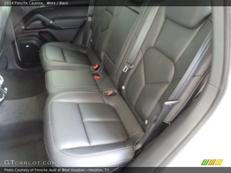 White / Black 2014 Porsche Cayenne