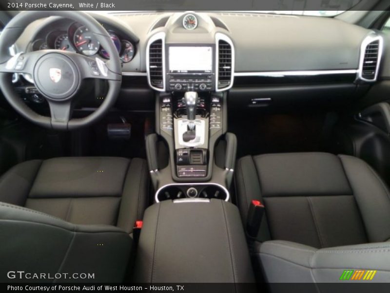 White / Black 2014 Porsche Cayenne