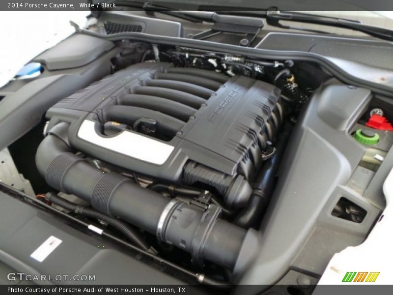 White / Black 2014 Porsche Cayenne