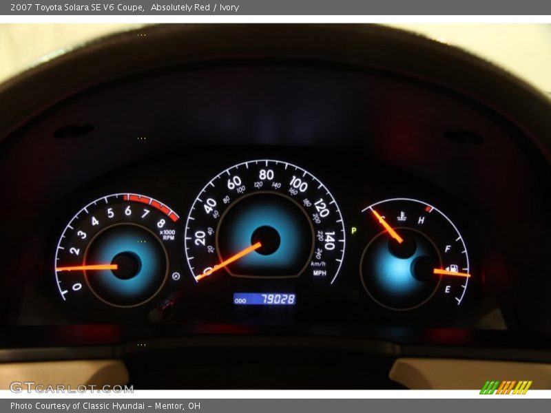  2007 Solara SE V6 Coupe SE V6 Coupe Gauges