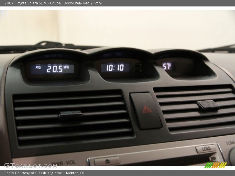 Absolutely Red / Ivory 2007 Toyota Solara SE V6 Coupe