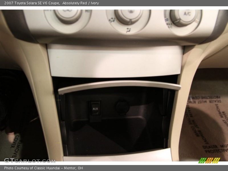 Absolutely Red / Ivory 2007 Toyota Solara SE V6 Coupe
