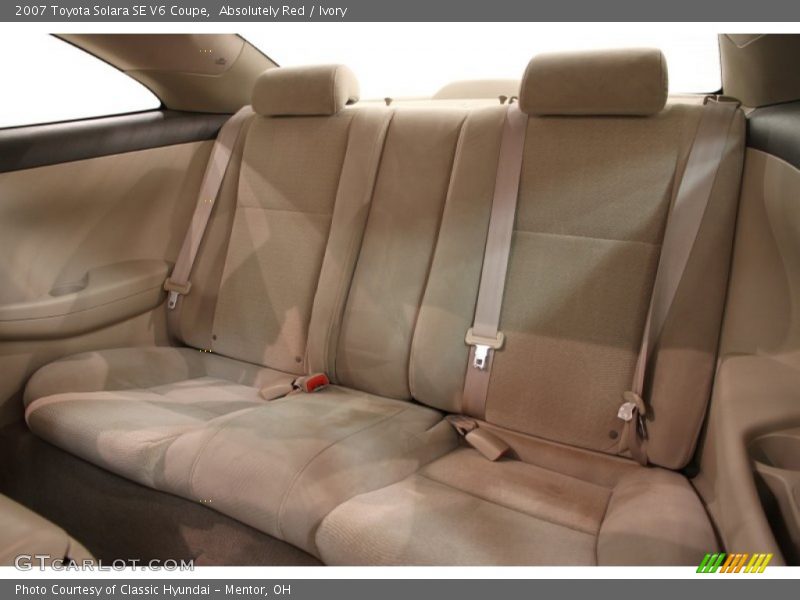 Absolutely Red / Ivory 2007 Toyota Solara SE V6 Coupe