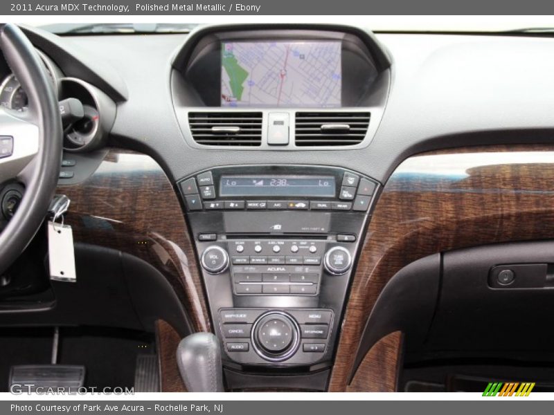 Polished Metal Metallic / Ebony 2011 Acura MDX Technology