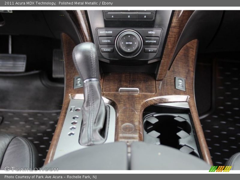 Polished Metal Metallic / Ebony 2011 Acura MDX Technology
