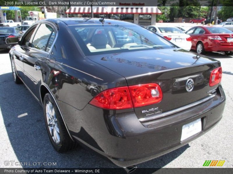 Dark Mocha Metallic / Cocoa/Cashmere 2008 Buick Lucerne CXS