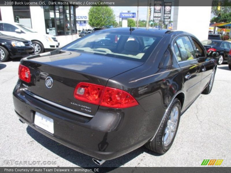 Dark Mocha Metallic / Cocoa/Cashmere 2008 Buick Lucerne CXS