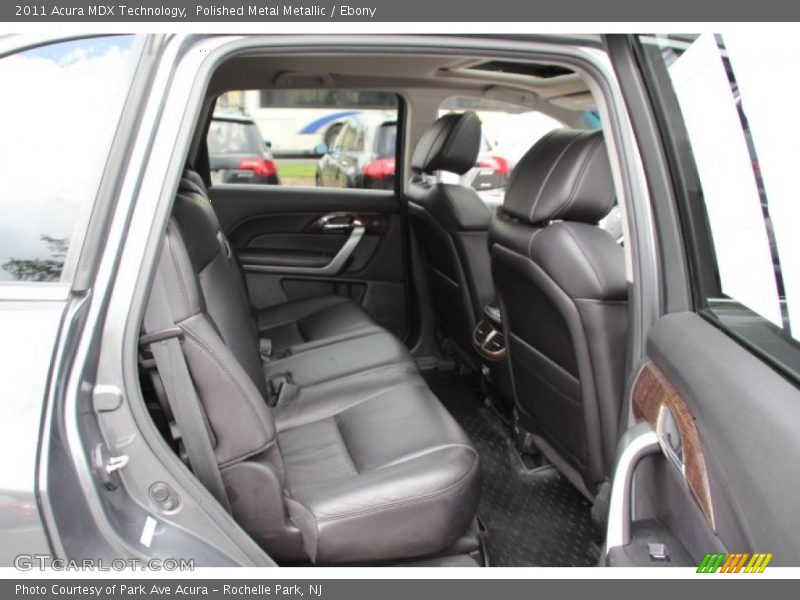 Polished Metal Metallic / Ebony 2011 Acura MDX Technology