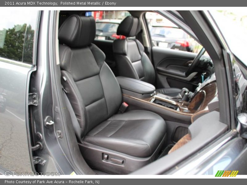 Polished Metal Metallic / Ebony 2011 Acura MDX Technology