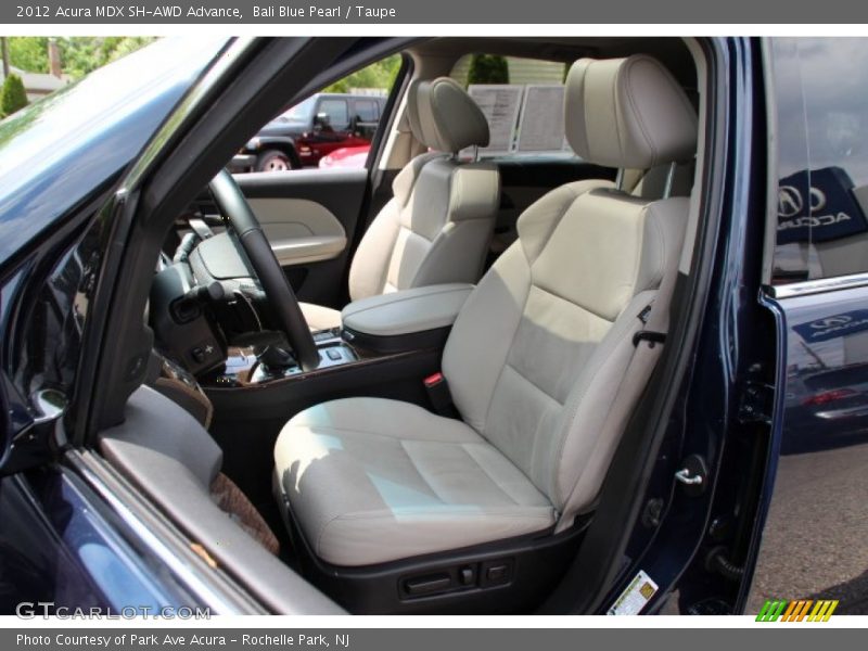 Bali Blue Pearl / Taupe 2012 Acura MDX SH-AWD Advance