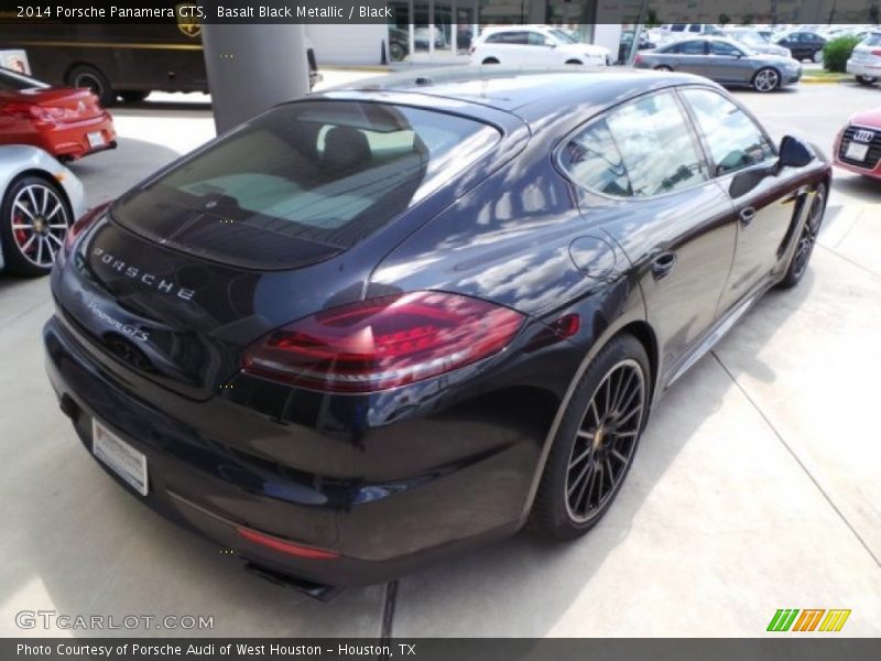 Basalt Black Metallic / Black 2014 Porsche Panamera GTS