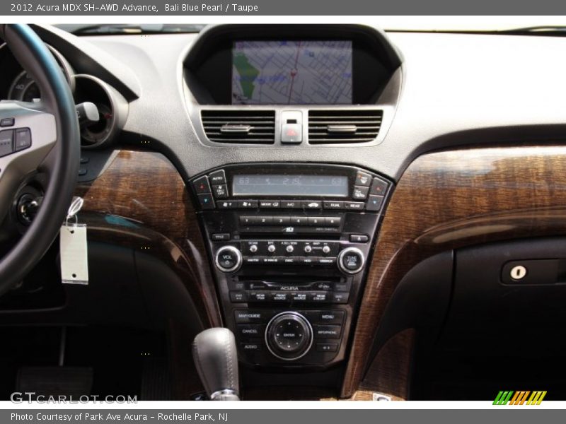 Bali Blue Pearl / Taupe 2012 Acura MDX SH-AWD Advance