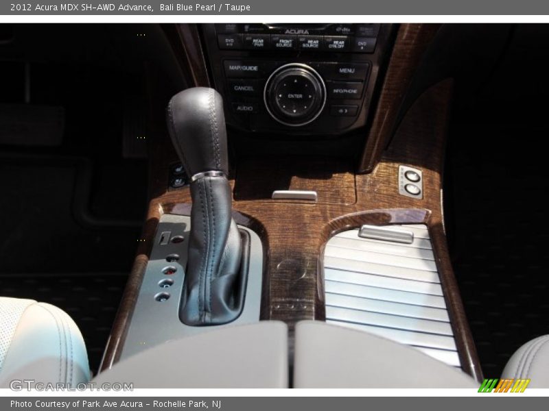Bali Blue Pearl / Taupe 2012 Acura MDX SH-AWD Advance