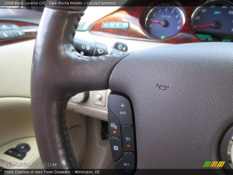 Dark Mocha Metallic / Cocoa/Cashmere 2008 Buick Lucerne CXS