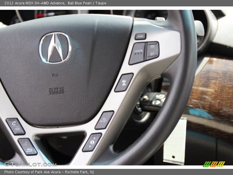 Bali Blue Pearl / Taupe 2012 Acura MDX SH-AWD Advance