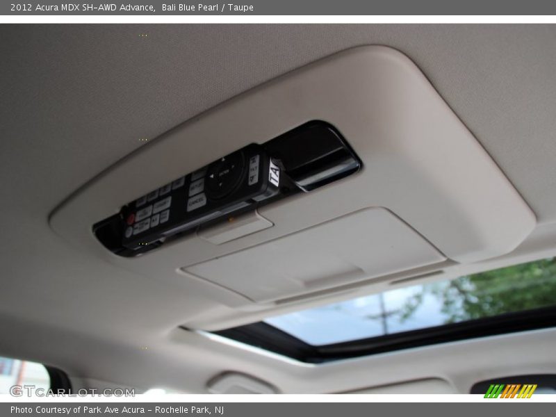 Bali Blue Pearl / Taupe 2012 Acura MDX SH-AWD Advance